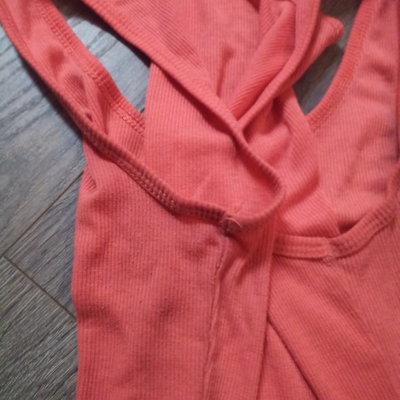 GC MIX&CO. Orange women's tank - Picture 7 of 8